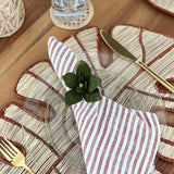 Poinsettia Napkin Ring