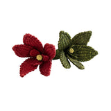 Poinsettia Napkin Ring