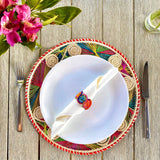 Caracol Placemat Round - Multi-Color