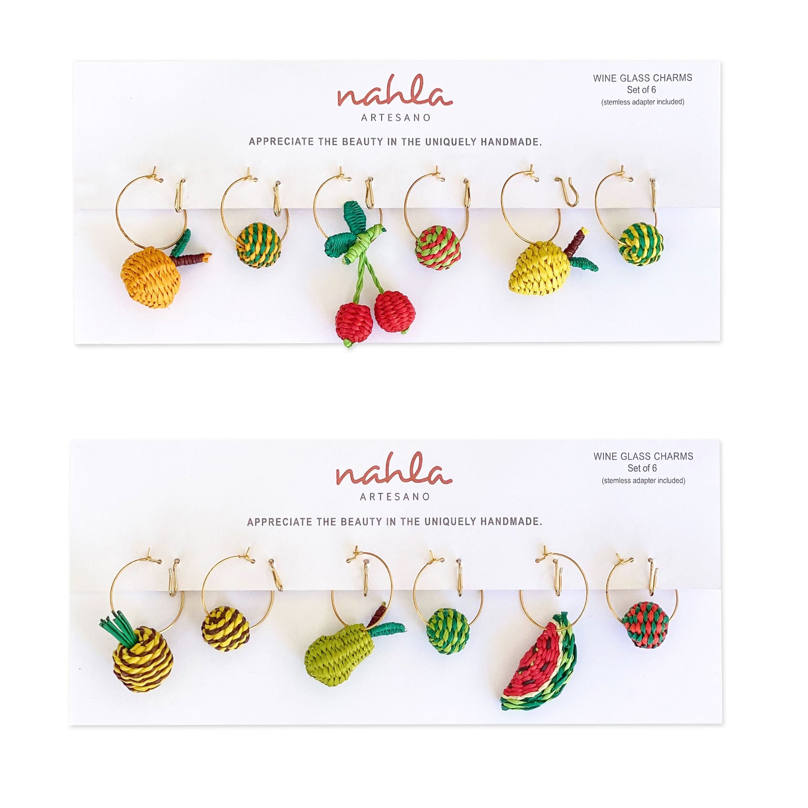 Fruit Wine Charms – Nahla Artesano