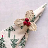 Holly Berry Napkin Ring