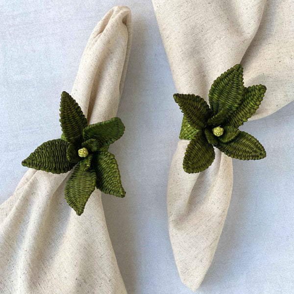 Poinsettia Napkin Ring